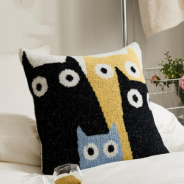 Funda de Almohada Gato Adorable con Núcleo Integral - Image 4