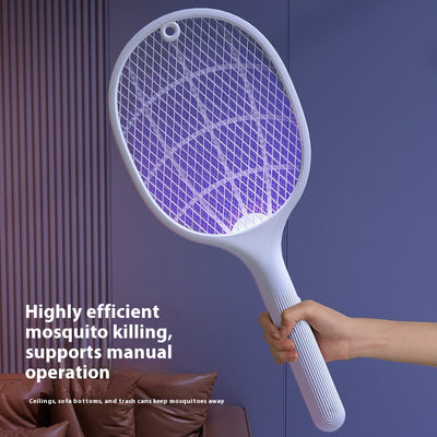 Raqueta Eléctrica 2 en 1 Mata Mosquitos USB - Image 3