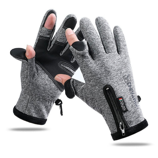 Guantes de Pesca Deportivos Reforzados de Dos Dedos - Image 8