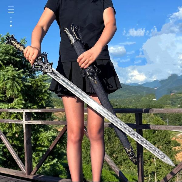 Espada Mofeng de Longquan - Acero Manganeso Alto para Coleccionistas para uso en Ecuador
