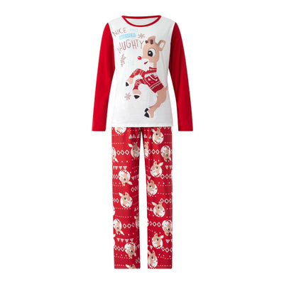 Pijamas Navideños a Juego para Padres e Hijos con Estampado Festivo - Image 12