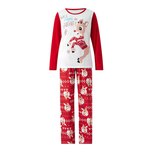 Pijamas Navideños a Juego para Padres e Hijos con Estampado Festivo - Image 12