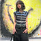 Blusa Fresca de Rayas Cuello Redondo Manga Corta Ajustada