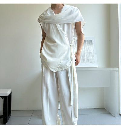 Blusa Minimalista Holgada sin Tirantes para Hombre y Mujer - Image 22