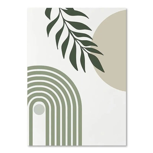 Cuadro Decorativo de Plantas Verdes - Image 19