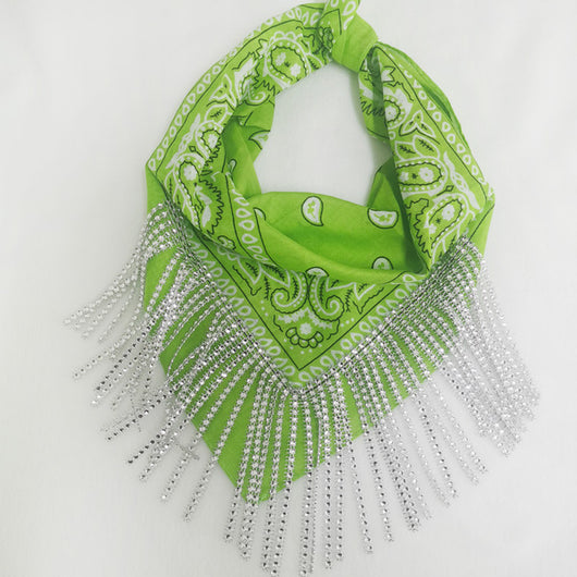 Bandana Franja Strass para Despedida de Soltera - Accesorio Brillante - Image 6