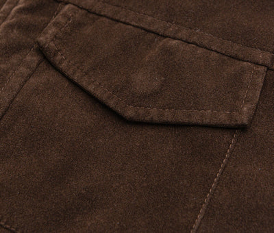 Chaqueta Acolchada Retro con Cuello Parado - Abrigo de Trabajo Holgado - Image 19