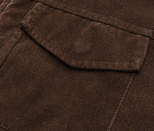 Chaqueta Acolchada Retro con Cuello Parado - Abrigo de Trabajo Holgado - Image 19