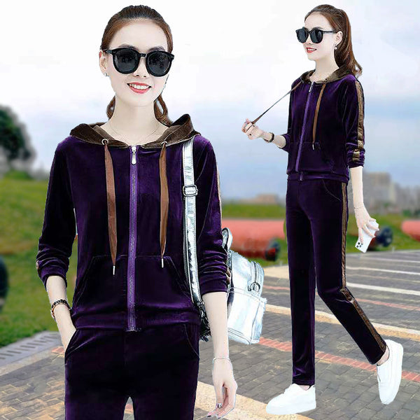 Conjunto Deportivo Otoñal de Dos Piezas - Estilo y Comodidad