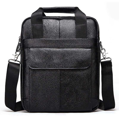 Bolsa Mensajero Ejecutiva Hummer en Cuero Genuino para Hombre - Image 9