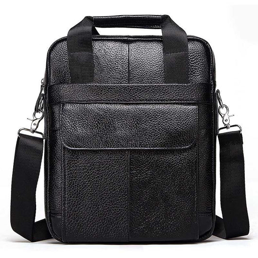 Bolsa Mensajero Ejecutiva Hummer en Cuero Genuino para Hombre - Image 9