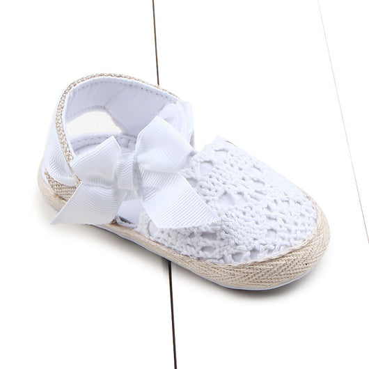 Zapatos de Lino con Moño para Bebés y Niños Pequeños - Image 4