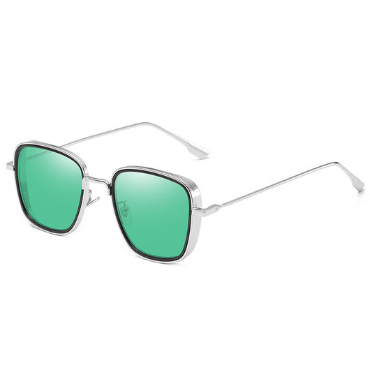 Gafas de Sol Vintage Cuadradas Metal Steampunk para Mujer - Image 13