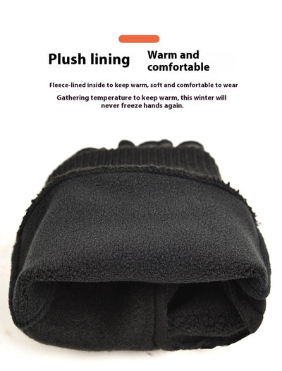 Guantes de Cuero para Hombre, Impermeables, Antideslizantes y para Pantalla Táctil - Image 16