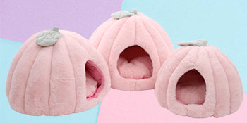 Casa Cueva para Gatos Rosa con Cojín Removible - Cama Refugio Suave - Image 11