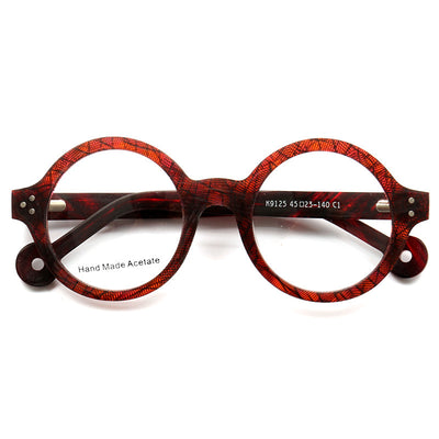 Gafas de Marco Madera con Rayas - Estilo Personalidad - Image 9