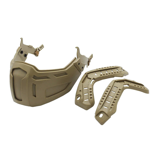 Casco Táctico Modular con Protección Facial Plegable - Image 21