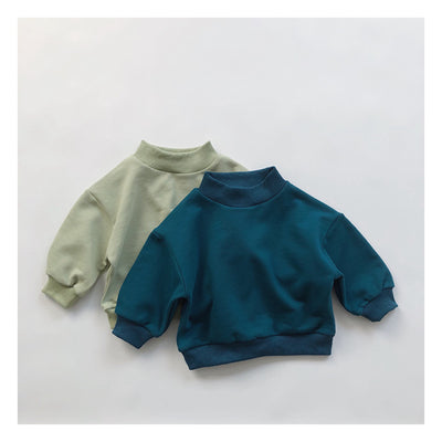 Buzo Cuello Alto Infantil Abrigo Grueso para Invierno - Image 2