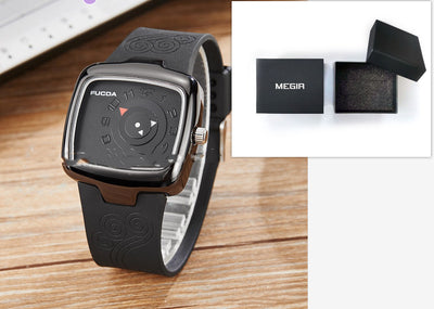 Reloj de Moda para Mujer Blanco y Negro Minimalista - Image 8