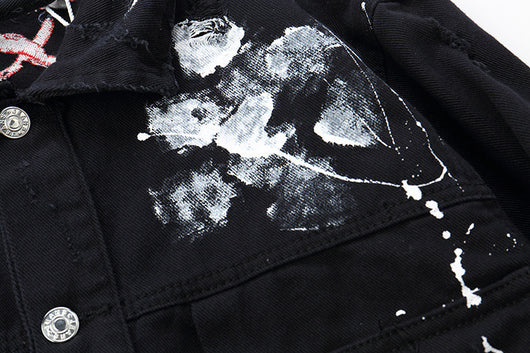 Chaqueta Denim Suelta con Solapa Tipo Abrigo - Image 17