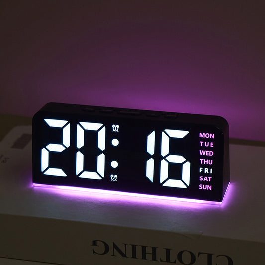 Reloj LED Ambiental con Luz Inteligente