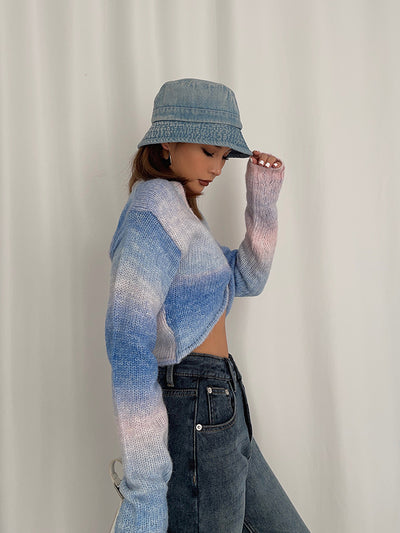 Suéter Oversize Cuello V Suave y Cómodo para Mujer - Image 6