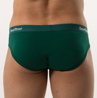Briefs Deportivos de Algodón Elástico y Cintura Baja para Hombre - Image 31