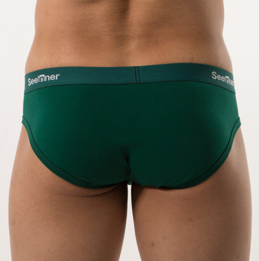 Briefs Deportivos de Algodón Elástico y Cintura Baja para Hombre - Image 31