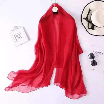 Pañuelo de Seda Degradado para Verano - Suave y Elegante - Image 6