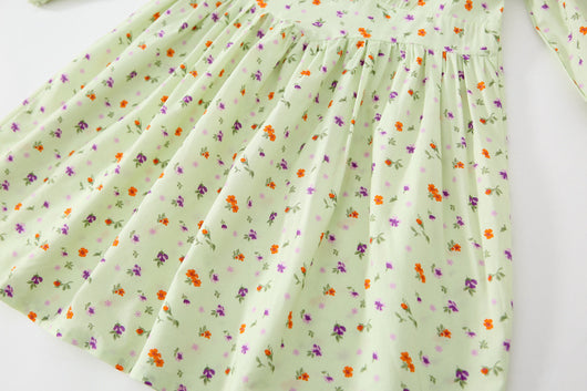 Vestido Infantil Estilo Occidental con Flores - Image 27