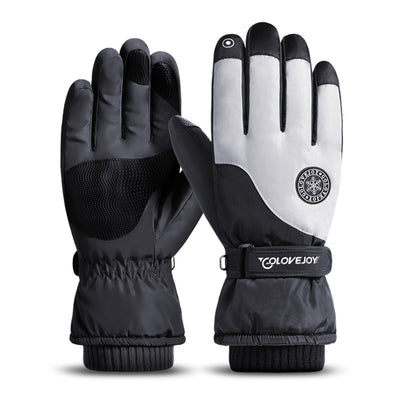 Guantes Térmicos Acolchados para Ciclismo con Relleno de Terciopelo y Algodón - Image 52