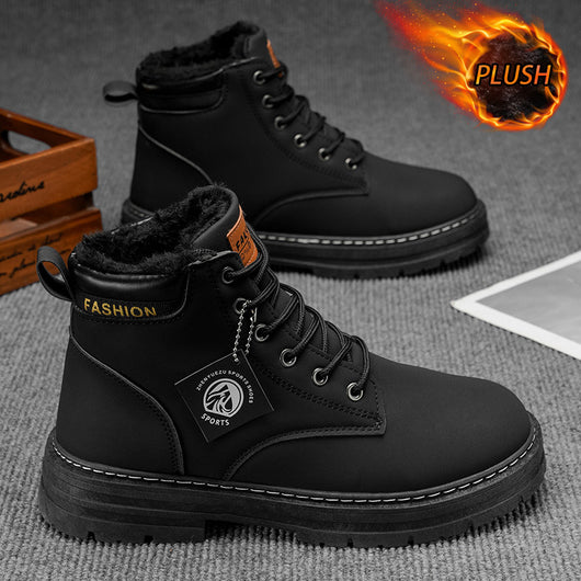 Botas Casuales Vintage para Hombre - Estilo Versátil - Image 4