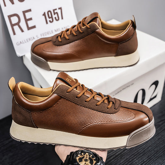 Zapatos de Cuero Negros Casuales para Trabajo