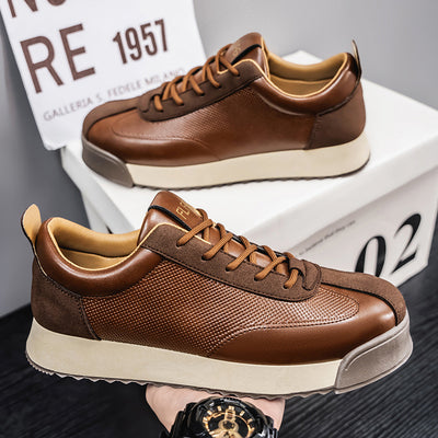 Zapatos de Cuero Negros Casuales para Trabajo