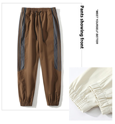 Conjunto Deportivo Casual de 2 Piezas con Cuello Mao para Hombre - Image 35