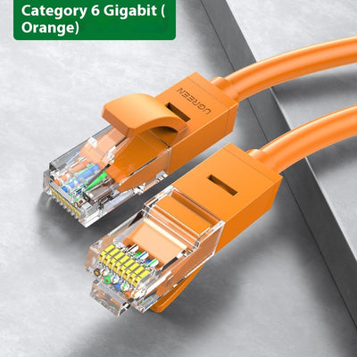 Cable de Red Gigabit Categoría 6 Verde de Alto Rendimiento - Image 6