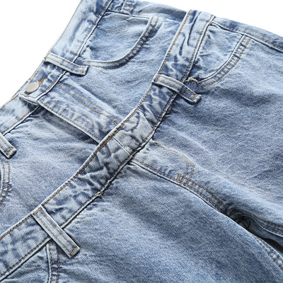 Jeans de Cintura Alta y Corte Recto para Mujer - Image 12