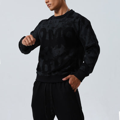 Sudadera Deportiva Cuello Redondo Manga Larga para Hombre - Image 5