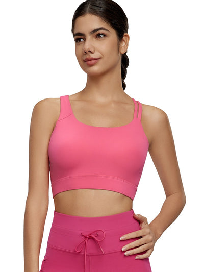 Top Deportivo Hombro Oblicuo con Sostén Integrado para Mujer - Image 14