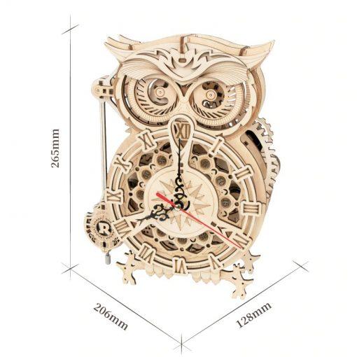 Reloj de Cuco Búho Mecánico Vintage - Image 10
