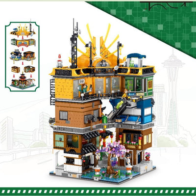 Bloques de Construcción Inteligentes para Niños - Temática Hong Kong - Image 2