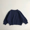 Suéter Infantil Cuello Redondo Color Liso