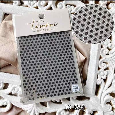 Calcomanías de Encaje en Relieve para Uñas Negro y Blanco - Image 13