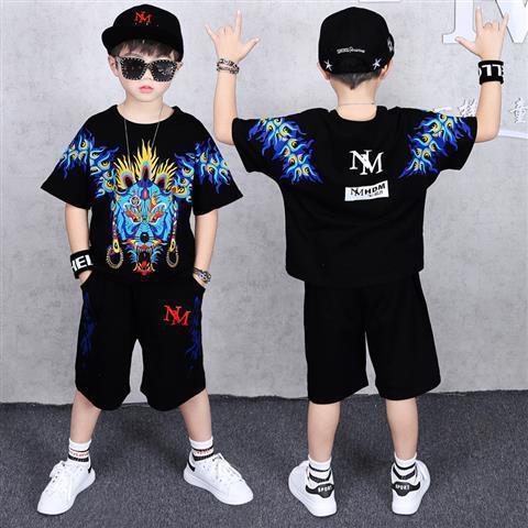 Conjunto Deportivo Holgado para Niños - Dos Piezas Verano - Image 4