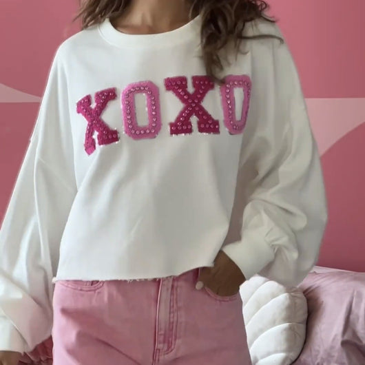 Blusa Holgada Bordada Versátil para Mujer - Image 3