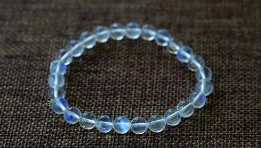 Pulsera de Piedra de Luna Vidrioso Ice Seed para Mujer - Image 7