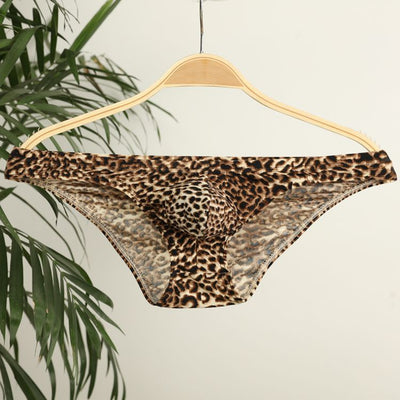 Bóxer Hombre Estampado Leopardo Cintura Baja Transpirable - Image 5