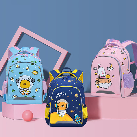 Mochila Infantil con Protección Espinal y Alivio de Carga