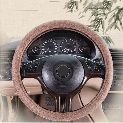 Funda para Volante de Auto Blanca Circular Premium - Image 6
