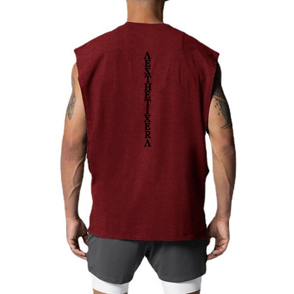 Chaleco Deportivo Hombre Transpirable Ajuste Relajado